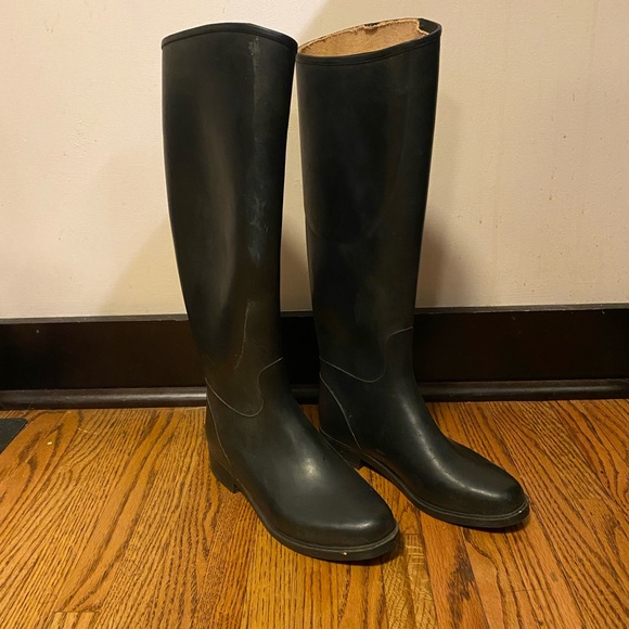 Shoes Womens Rubber Riding Boots Poshmark